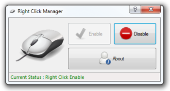 Right Click Manager screenshot