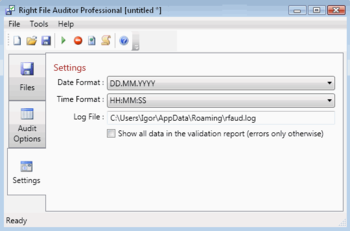 Right File Auditor screenshot