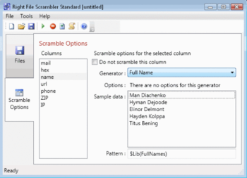 Right File Scrambler screenshot