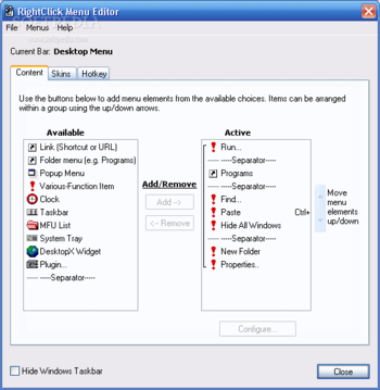 RightClick screenshot