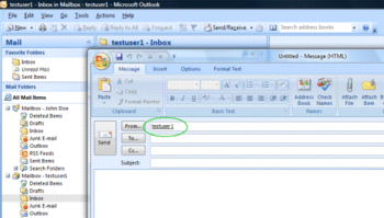 RightFrom for Microsoft Outlook 2007 screenshot 2