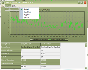 RightMark 3DSound screenshot 3