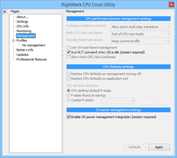 RightMark CPU Clock Utility screenshot 4