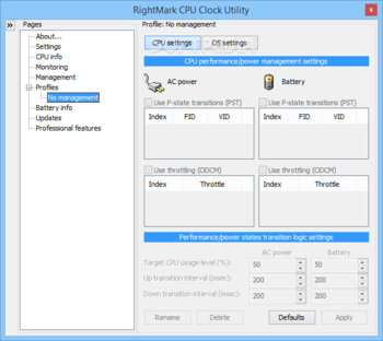 RightMark CPU Clock Utility screenshot 6