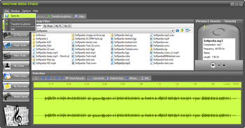Ringtone Media Studio screenshot 2