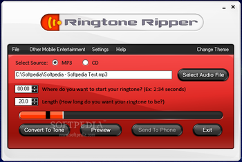 Ringtone Ripper screenshot