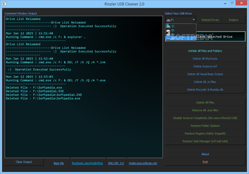 Rinzler USB Cleaner (formerly Rinzler) screenshot
