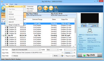 Rip DVD Plus screenshot 4