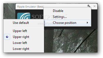 Ripple Emulator screenshot 3