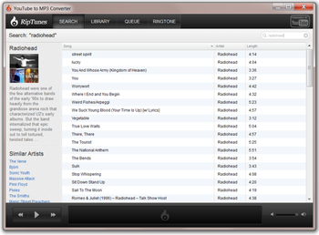 RipTunes screenshot