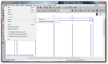 RISAFloor screenshot 2