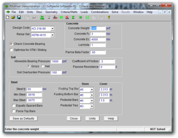 RISAFoot screenshot 2