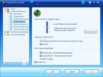 Rising Antivirus 2011 screenshot 13