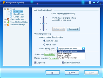 Rising Antivirus 2011 screenshot 9