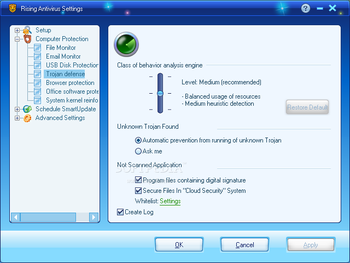 Rising Antivirus Free Edition screenshot 9