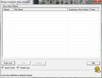Rising Unknown Virus Detector screenshot