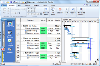 RiskyProject screenshot