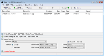 River Past 3GP Converter screenshot 3