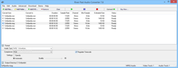 River Past Audio Converter screenshot 4