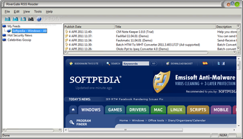 RiverGate Rss Reader screenshot