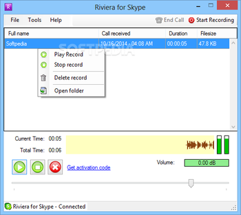 Riviera for Skype screenshot