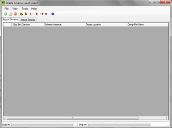 RLA Oracle Schema Export Import screenshot