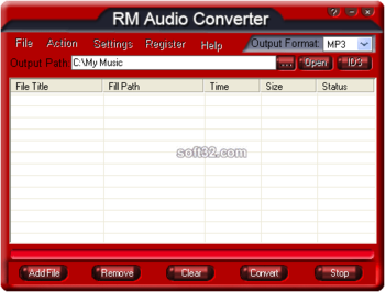 RM Audio Converter screenshot 2