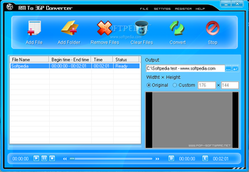 RM to 3GP Converter screenshot