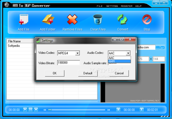 RM to 3GP Converter screenshot 3