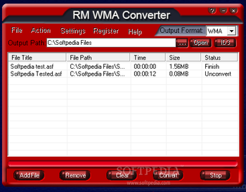 RM WMA Converter screenshot