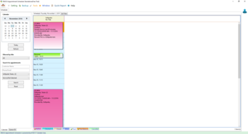 RMCIS Appointment Scheduler screenshot