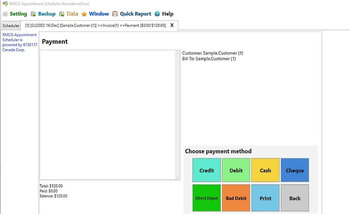 RMCIS Appointment Scheduler screenshot 2