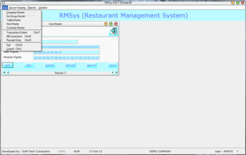 RMSys screenshot 3