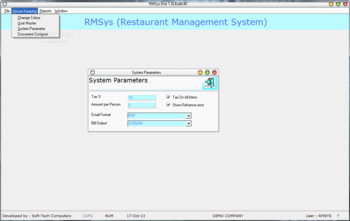 RMSys screenshot 4