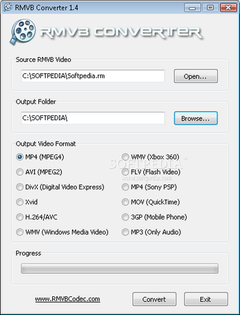RMVB Converter screenshot