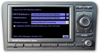 RNS-E MP3 Manager screenshot 3