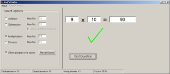 Rob's Maths screenshot