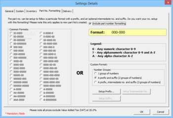 ROBO Bill of Materials screenshot 15