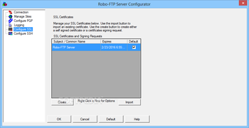 Robo-FTP Server screenshot 21