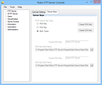 Robo-FTP Server screenshot 6