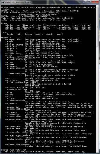 ROBODoc screenshot
