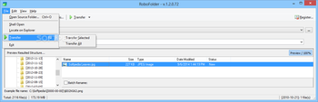 RoboFolder screenshot 2