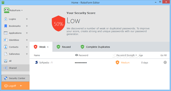 RoboForm screenshot 13