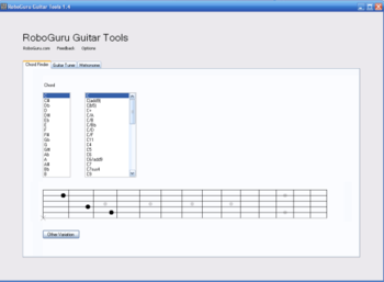 RoboGuru Guitar Tools screenshot