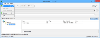 RoboImport screenshot 2