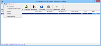RoboMail Mass Mail Software screenshot 2
