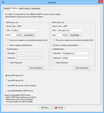 RoboMail Mass Mail Software screenshot 6