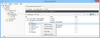 Robomongo screenshot 2