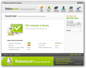 Roboscan Internet Security Free screenshot