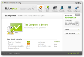 Roboscan Internet Security Pro screenshot